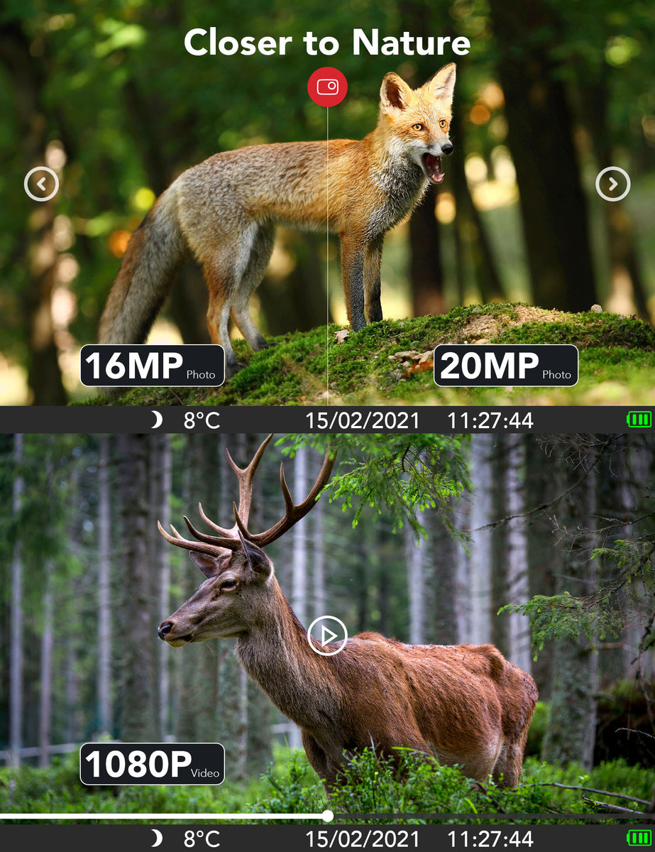 Victure Wildlife camera 20MP 1080P FHD Trail Game Camera HC220 Victure US