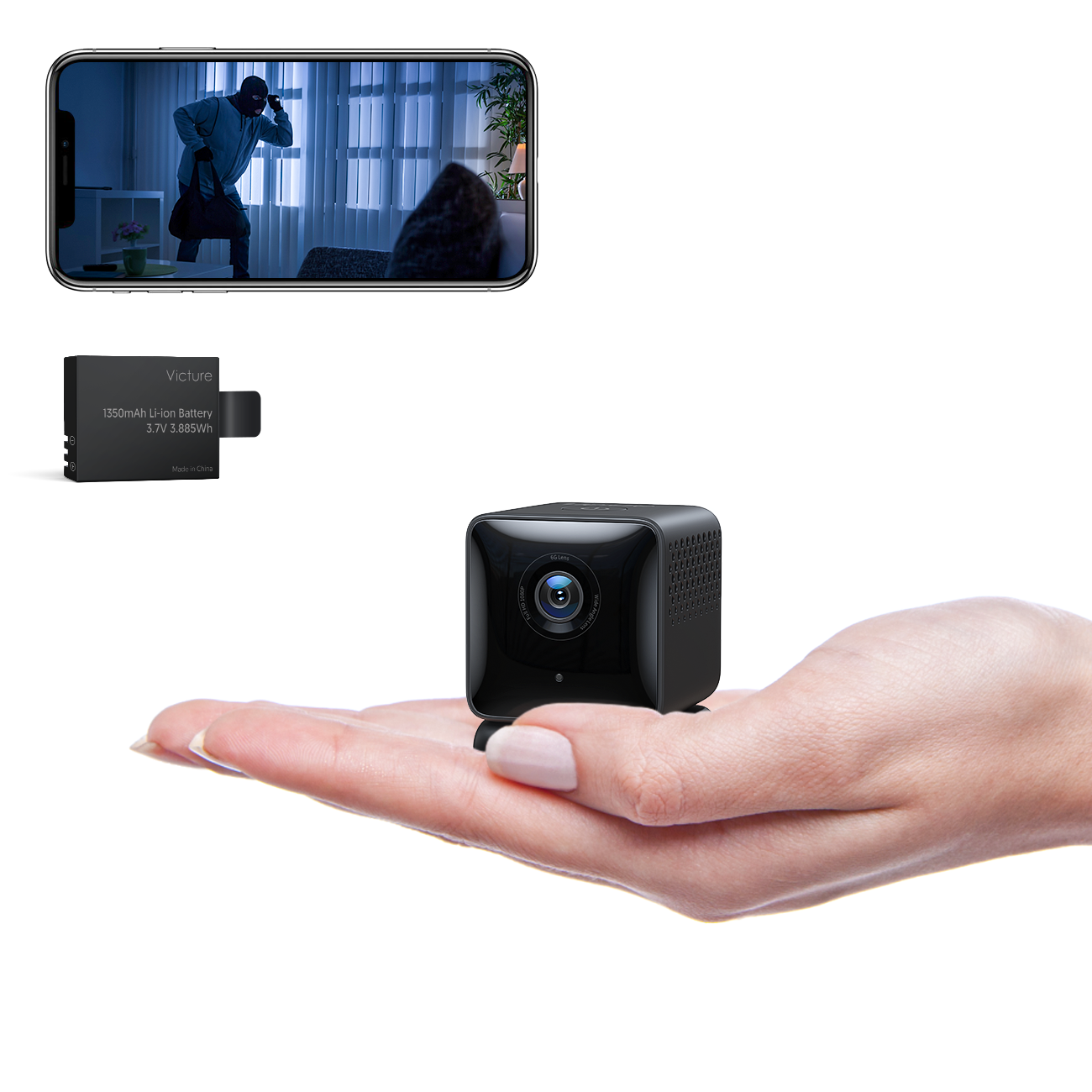 Victure VD300 Video Doorbell Wireless WiFi( Only 2.4G ) – Victure US
