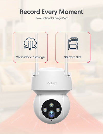 Victure PC640 Weatherproof Outdoor Security Camera for Home Security