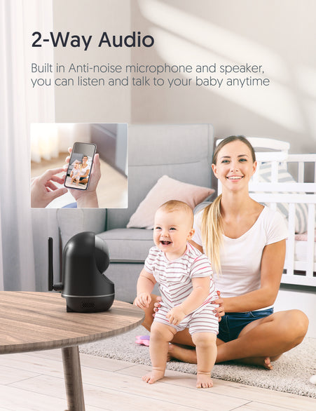 Victure PC650 1080P Wifi Baby Monitor