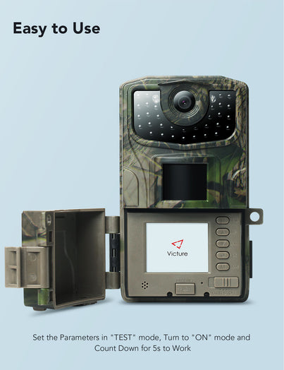 Victure HC220 Trail Camera  20MP 1080P