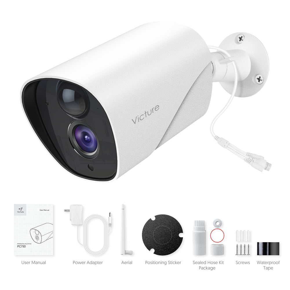 Victure PC750 1080P Outdoor Security Camera for Home Security