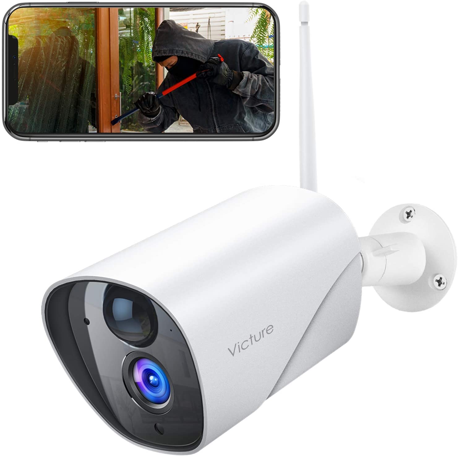 Victure PC750 1080P Outdoor Security Camera for Home Security