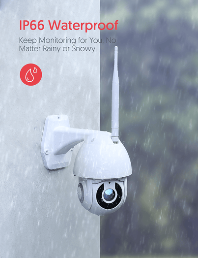 Victure PC660T 1080P WiFi Outdoor Security Camera