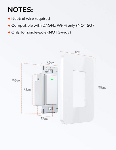 SR41 Smart Light Switch